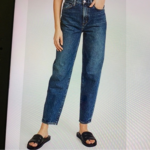 Goldsign The Peg high waisted straight leg denim jeans size 30 - Picture 1 of 9